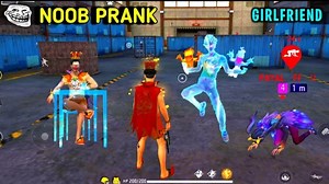 2.7M views · 73K reactions | Free Fire Noob Prank With Worldchat Cute...