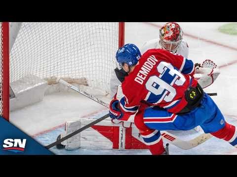 Canadiens' Demidov Dazzles With Silky Move On Breakaway Goal vs. Hurricanes
