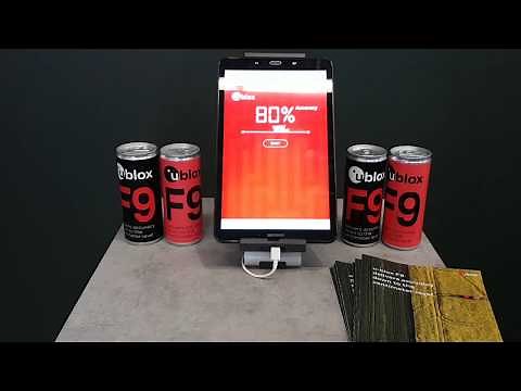u-blox F9 high precision technology demonstration