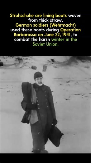 Why Did German Soldiers Wear Straw Boots?A Winter Tragedy in the Soviet Union.