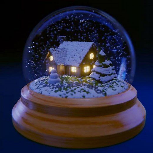 Snow-globe Animation