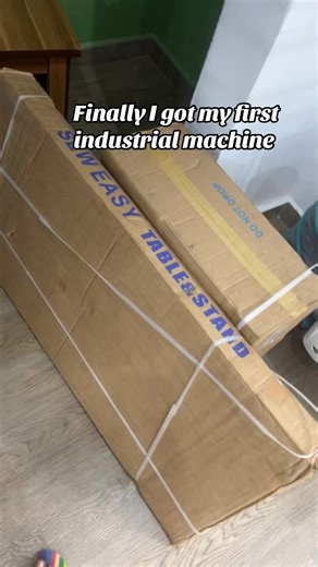 My First Industrial Machine Experience with My Babies