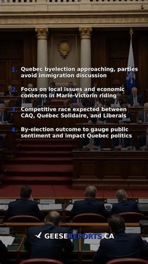 Quebec byelection looms, parties avoid the 'M-word': Minority