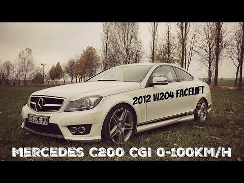 RaceChip Pro 2 on Mercedes-Benz C200 CGI + top speed test | 0-100 km/h | 0-60 mph