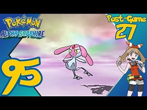 Pokémon Alpha Sapphire - E95 (Post-Game 27) - Catching Mesprit - Gameplay Walkthrough
