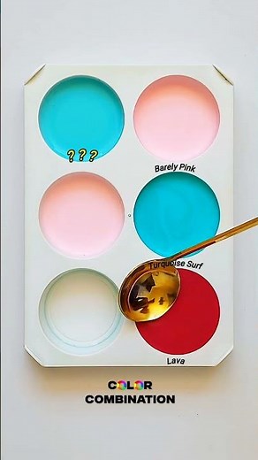Can You Guess the Color Mix? (Easy to Hard) 🎨 #ColorMixing #Satisfying