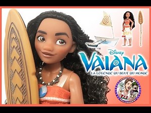 Review VAIANA LA LEGENDE DU BOUT DU MONDE Poupée DISNEY STORE