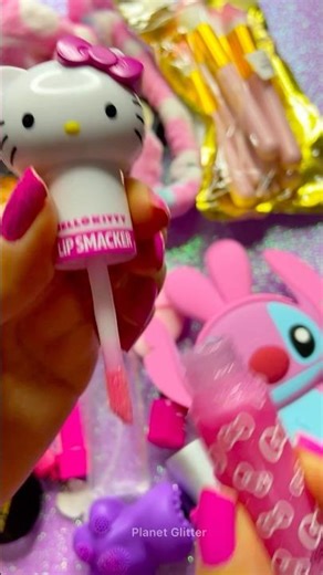 ASMR Satisfying with Unboxing & Review Makeup kit Pink Sounds Video Hello Kitty Blind Bag ☆