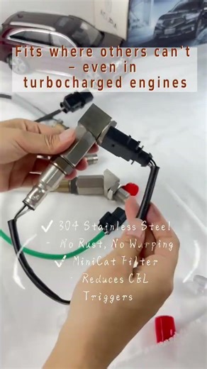 O2 Sensor Spacer Installation (M18x1.5) – 1 Minute Install | CodeFixParts