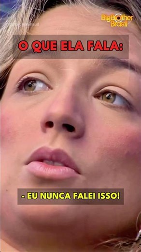 She said to "COUNT" ✅, not that she "VOTED with them" ❌ 🙄 #bbb26 #mesacast #redebbb #teamrenault