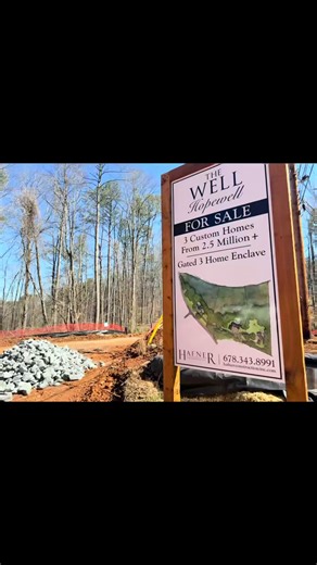 The Well | Milton, GA Big progress happening at The Well ✨ Our new apron is poured, granite curbing and culverts are in, and entry features are really starting to take shape. Coming soon: • Four-rail fencing with wire backing • Custom entry gates with carved limestone caps • Gas lanterns flanking the gate • Landscaping throughout the entry As you head down the road, you’ll see custom 14’ cedar posts that will feature Bevolo copper gooseneck lighting, a wooden guardrail, and stabilized banks with