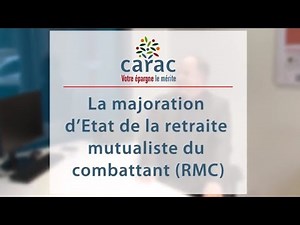 Retraite Mutualiste du Combattant : la majoration de l'Etat