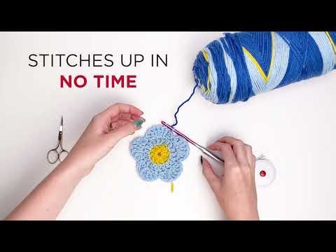 Red Heart Flower Power Yarn