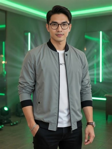Men's Bomber Jacket: Comfort and Style
