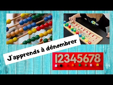 APPRENDRE À COMPTER EN MATERNELLE.DÉNOMBRER.LES MATHÉMATIQUES en maternelle