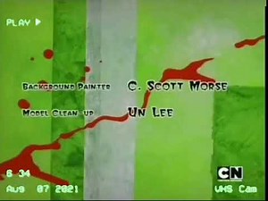 The Grim Adventures Of Billy & Mandy Pilot Credits Cartoon Network (2014 April 12)