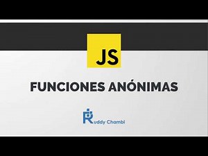 Uso de las funciones anónimas en Javascript