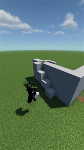 Hidden Stairs In Minecraft | Easy To Make | #minecraftshorts #minecraft #easy