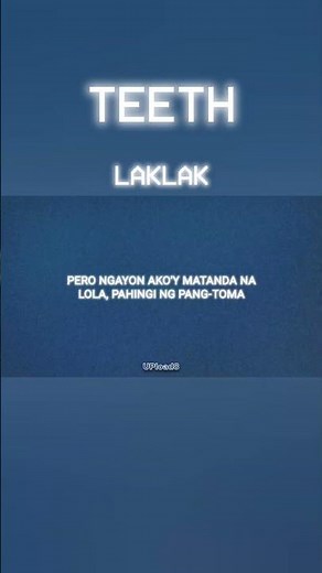 Teeth - Laklak(Lyrics)#UPload8#Laklak#Teeth#OPM#Lyrics#Music#tunogkalyesongs90s#lyricvideo#audio