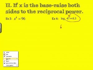 Solving Exponential Equations