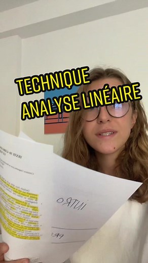 Technique d'Analyse Linéaire: Réviser Textes et Obtenir 20/20