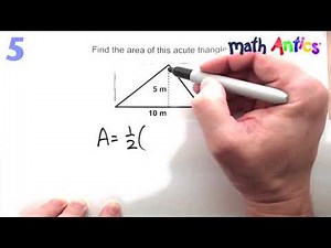 Math Antics: Area Exercise Video