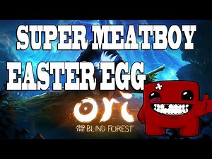 Ori and the Blind Forest Super Meatboy Easter Egg