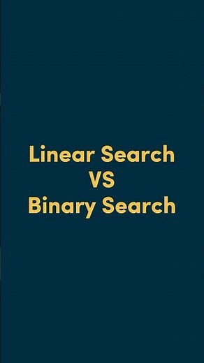 Why Binary Search is GENIUS 🤯 (vs Linear Search)