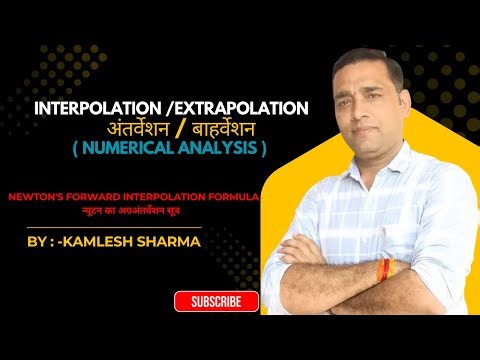 Newton's Forward Interpolation Formula|Numerical Methods|Newton's Forward Interpolation Step-by-Step