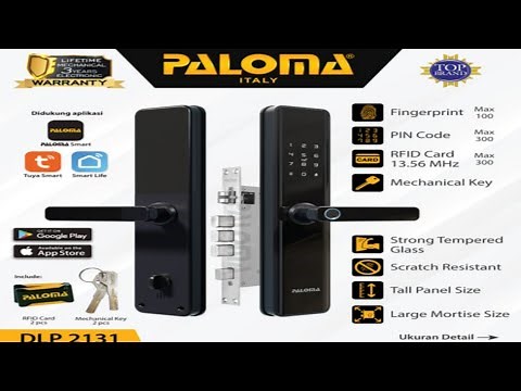 Tutorial Reset Ulang Kunci Smart Lock Paloma