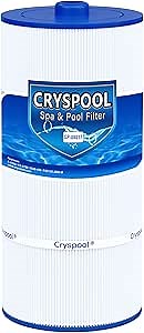 Cryspool® 08017 Filter Compatible with 6540-488, Sundance Double End 120, PSD125-2000, C-8326, FC-2780, Magnum SU125, 125 Sq. Ft Spa Filter Cartridge, 1 Pack