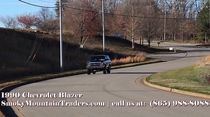 Here is an Up Close Look at our 1990 Chevy Blazer! This Truck has some Real Presence to it and it is in Great Shape as Well! For more info you can go here: https://www.smokymountaintraders.com/cars-for-sale/472/1990-chevrolet-blazer | Smoky Mountain Traders