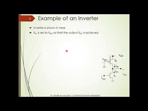 Pseudo nMOS and Tri-State Circuits | VLSI Design | Dr. Sohaib A. Qazi