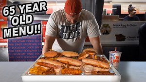Katina Eats Kilos and I helped kick off the massive steak burger menu food challenge at The Broadway Diner, Newmarket (food truck) in Auckland, New Zealand!! I've got 1 hour to finish everything and win my $140 NZD meal for free!! | Randy Santel