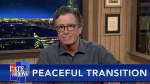 As the President reveals his intention to subvert the will of the people, refusing to commit to a peaceful transfer of power after Election Day, it is important to remember one thing: Donald Trump can not remain President if the people vote him out. | The Late Show with Stephen Colbert