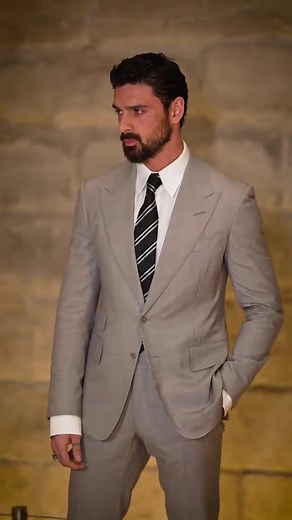 Michele Morrone Shines at Elie Saab Fashion Show