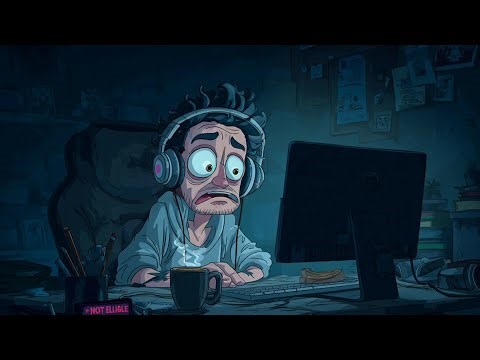 10 JAM | NOT ELIGIBLE AIRDROP 😭☕ | Crypto Airdrop Loop Animation + Chill Music