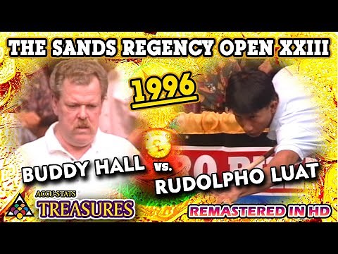 1996: Buddy HALL vs. Rudolpho LUAT - THE SANDS REGENCY 9-BALL OPEN XXIII