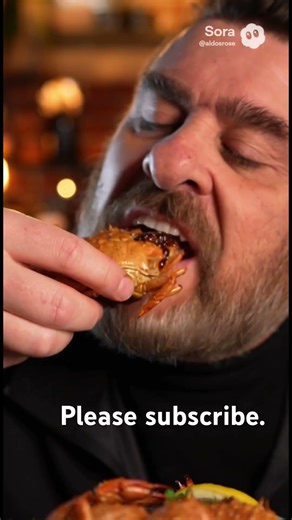 Fried soft shell crabs! #asmrsounds #asmr #mukbang #crab #eating