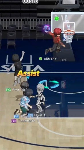 Kagami x Himuro Play Is So Simple, Yet So Effective! - Kuroko's Basketball: Street Rivals