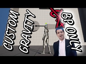 UE5 Custom Gravity with Full Blueprint - No C++ Needed!