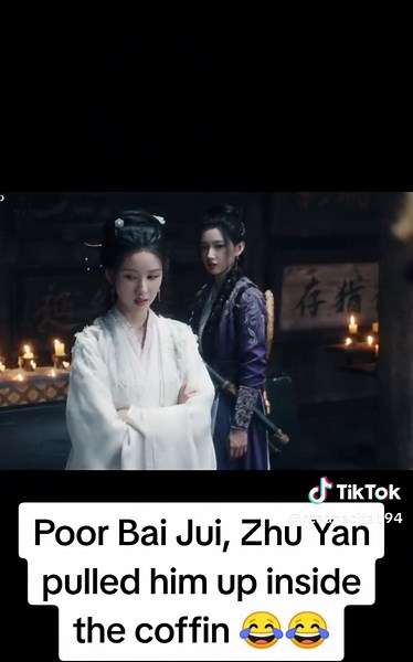 Hilarious Moment: Zhu Yan Tricks Bai Jui Inside a Coffin 😂😂