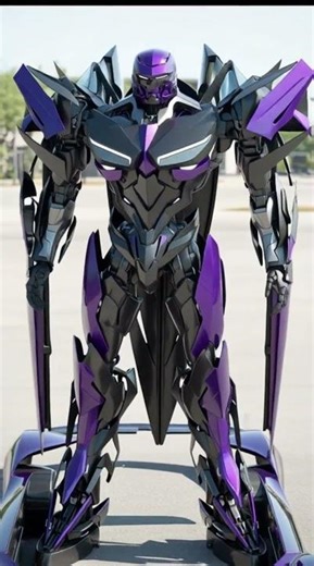 Futuristic Sports Cars Morphing Into Advanced Humanoid Robots #luxury car transformation #sportscar