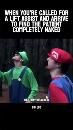 When you're called for a lift assist...