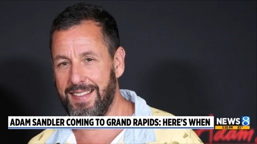 Adam Sandler coming to Grand Rapids: Here's when