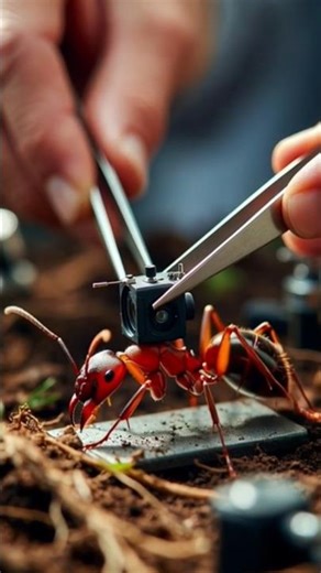 Ant house inside, how do they live.