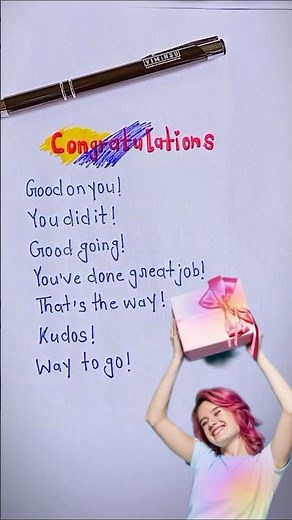 Congratulations 🎉