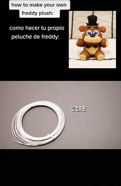 DIY Freddy Plush Toy Tutorial for Five Nights at Freddy's Fans