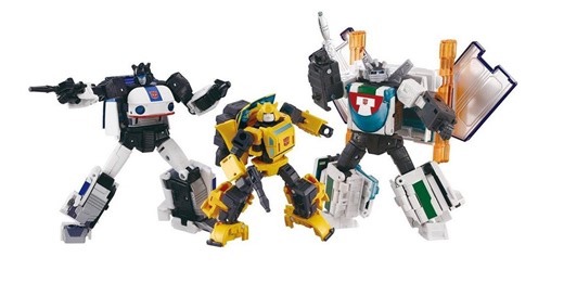 Transformers Takara Tomy Missing Link Arcee and Dramatic Capture Cybertron Chase figures available to pre-order