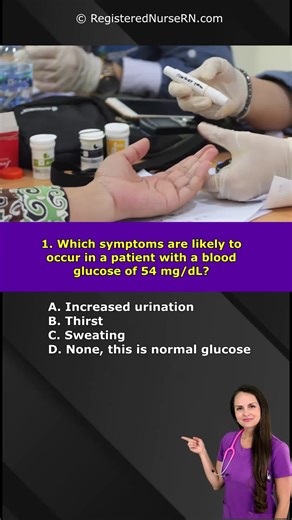 Diabetes Knowledge Quiz for Nursing School Students